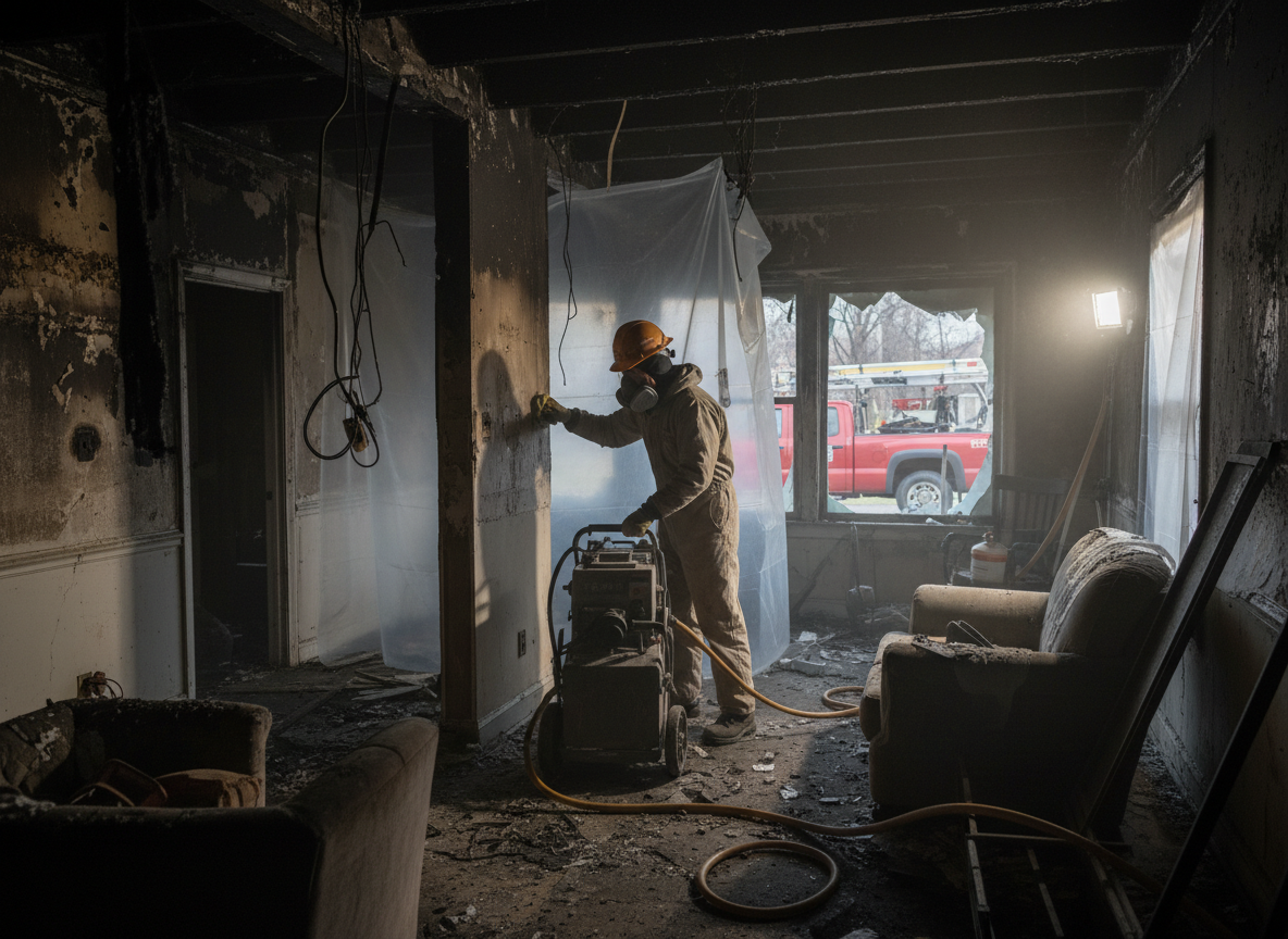 Fire Damage Restoration  in Loma Linda