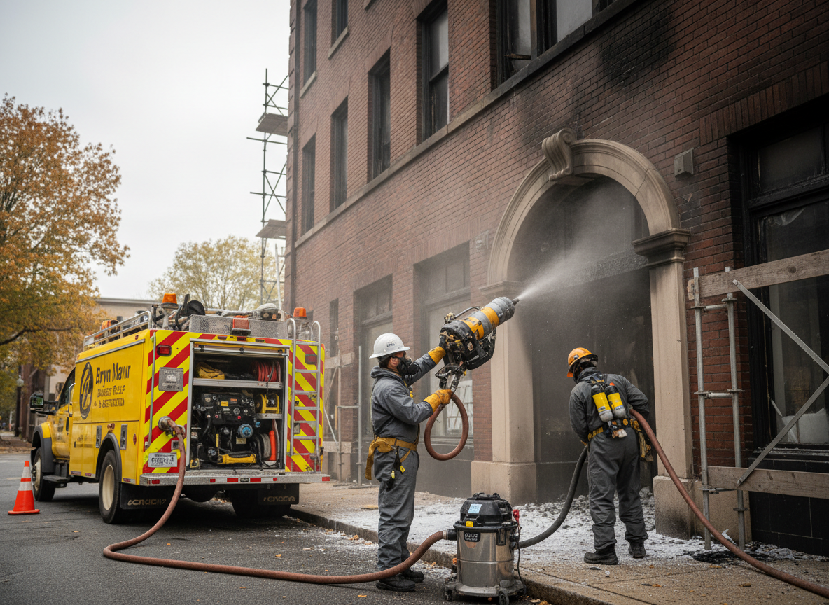 Commercial Fire Restoration in Bryn Mawr, CA