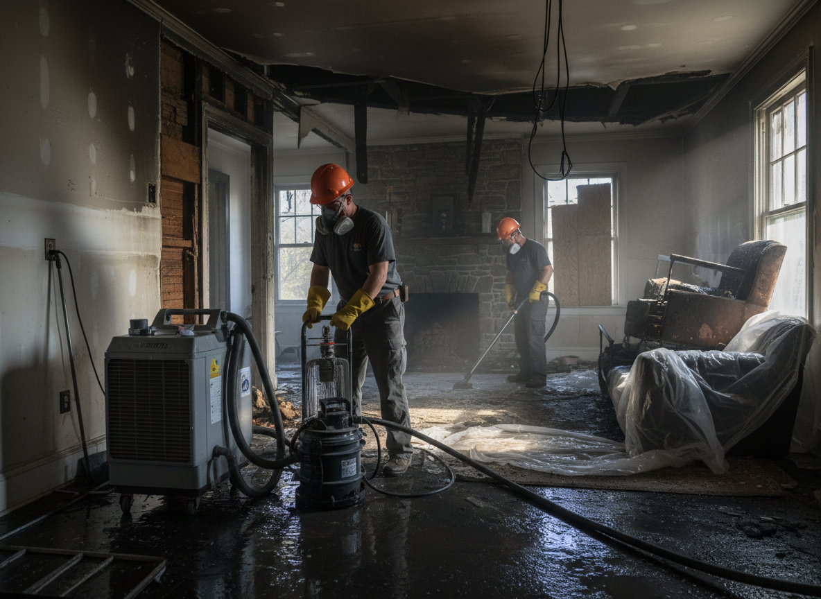 Fire Damage Restoration Bryn Mawr in Grand Terrace, CA 92313