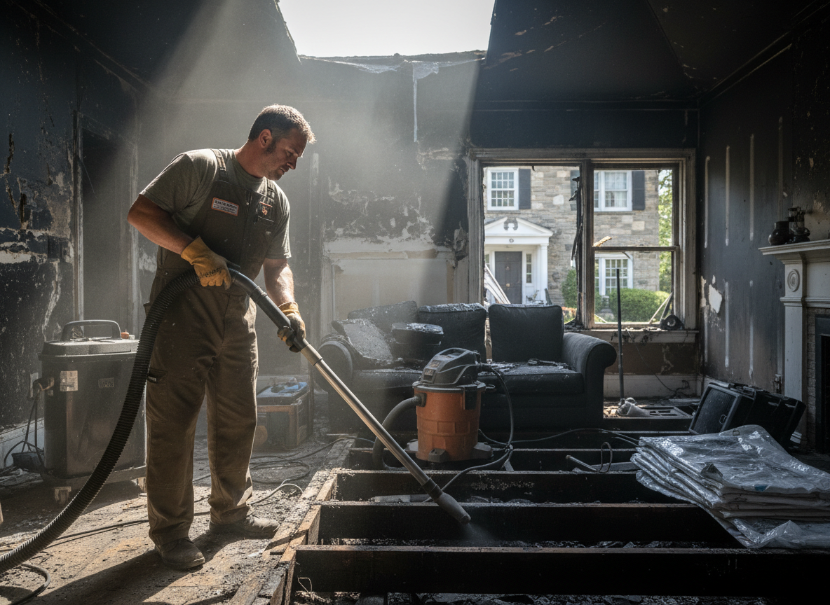 Fire Damage Restoration near Me in Bryn Mawr, CA