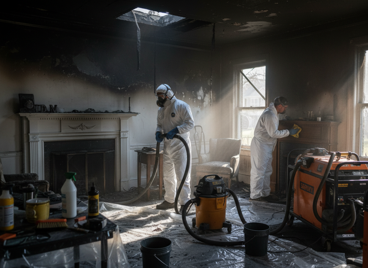 Smoke Damage Restoration in Bryn Mawr, CA