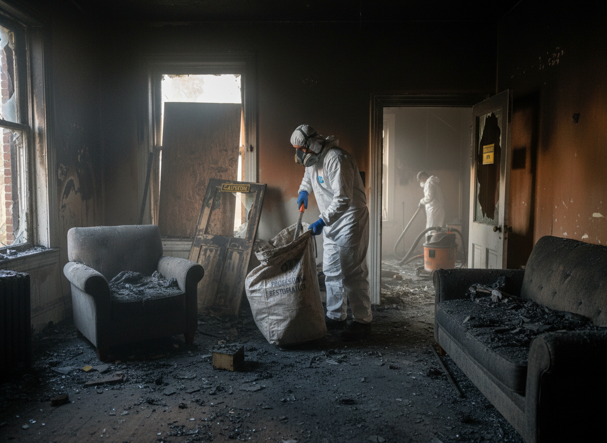 Fire Damage Restoration Bryn Mawr in Redlands, CA 92373